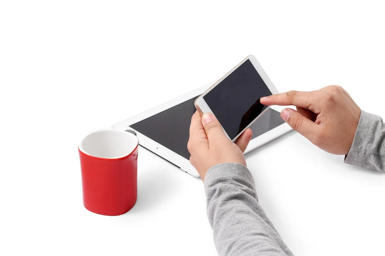business, tea cup, cabin, cup, desk, coffee, calculator, mobile, phone, tablet, holding, technology, businessman, hand, human, work, tea, smartphone, wireless, touchscreen, coffee cup, touch, message, social media, internet, working