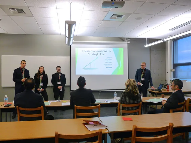 Four UFV School of Business students travelled to Kelowna with faculty advisor Kevin deWolde, to participate in the Western Canada Business Simulation Competition. The team won the gold and several top individual awards, including top VP HR award, top CEO award, and top VP Marketing award. The UFV t. Building a customer success software strategy without buying on features alone